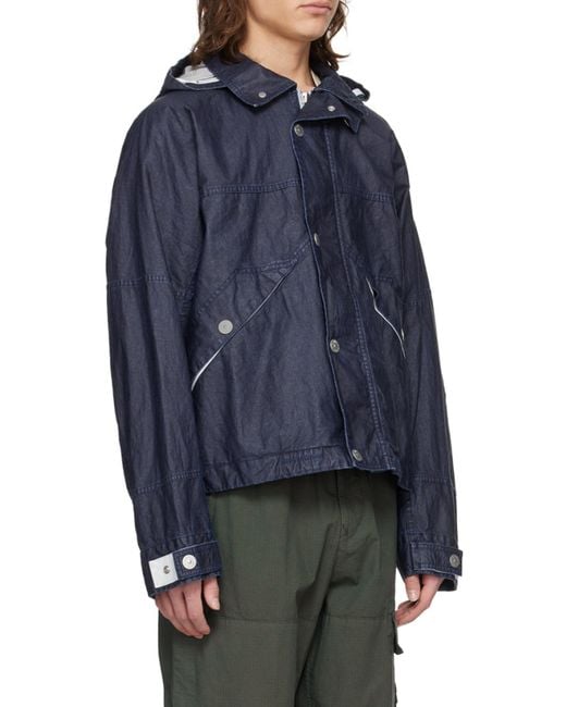 Stone Island Blue Jacket for men