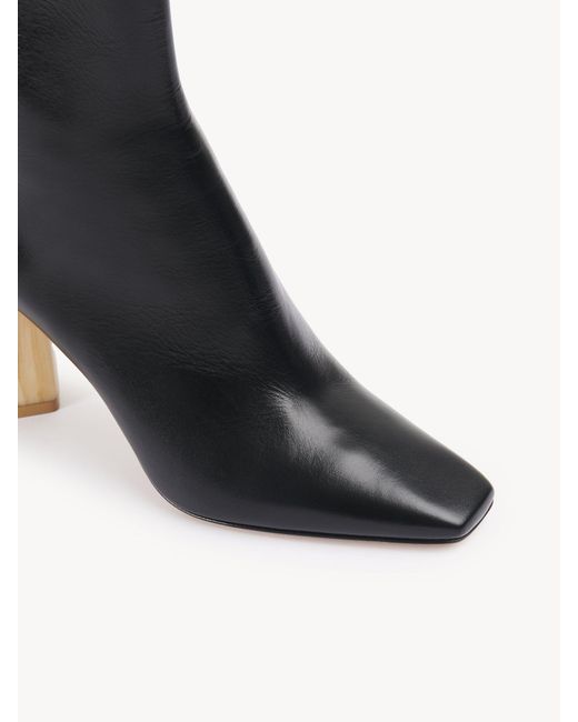 Chloé Black Chloé Georgia Heeled Ankle Boots