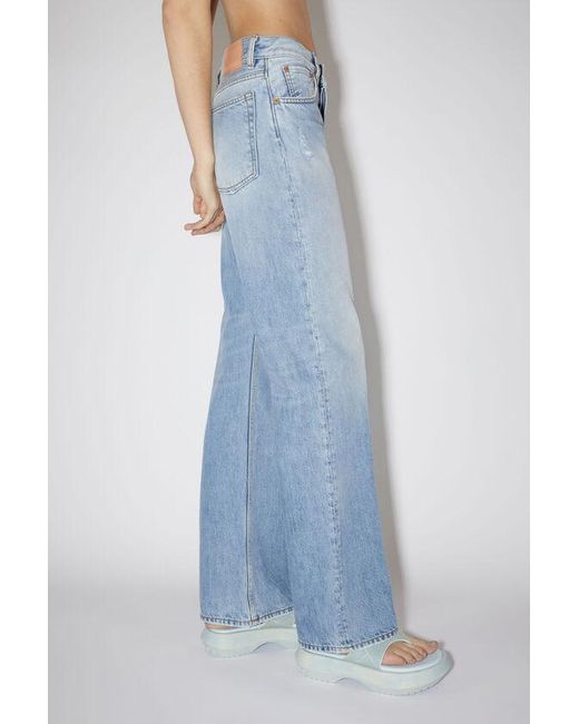 Acne Blue Regular Fit Jeans