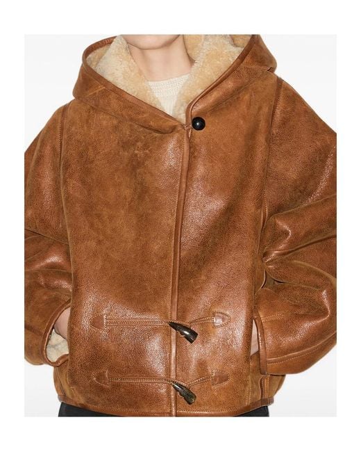 Isabel Marant Brown Amiel Coat