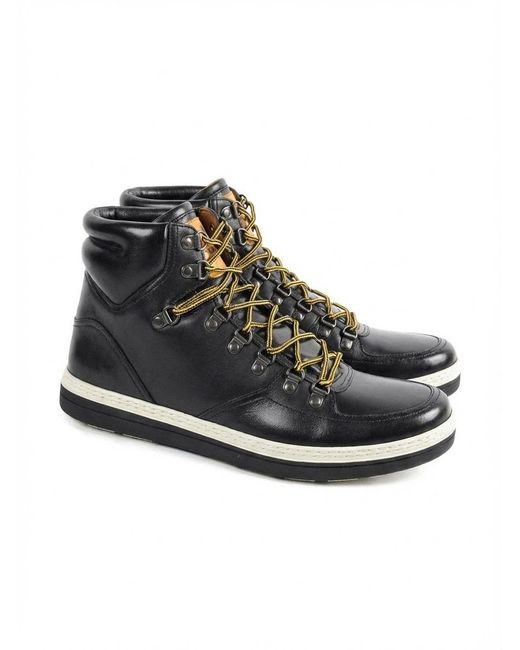 Gucci Black Logo And Ankle Boots for men