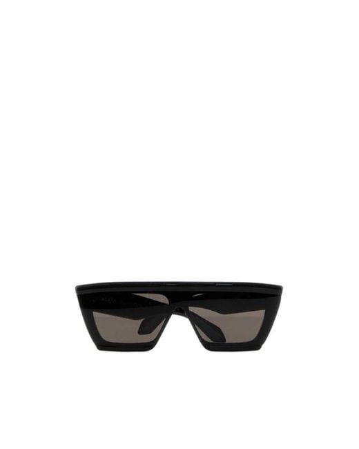 Alaïa Multicolor Shield-Style Sunglasses