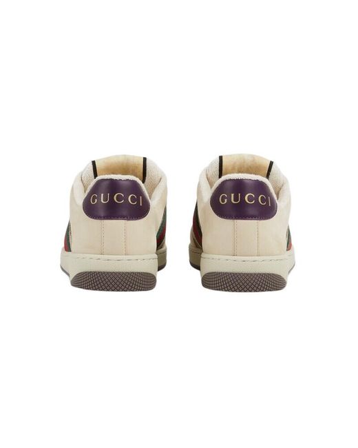 Gucci Pink Screener Sneakers for men