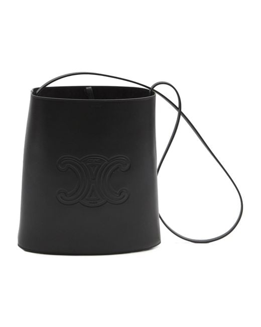 Céline Black Logo Shoulder Bag for men