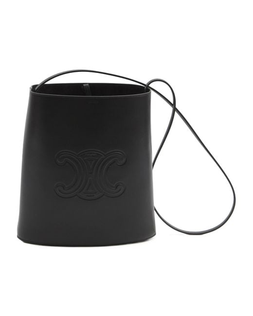 Céline Black Logo Shoulder Bag for men