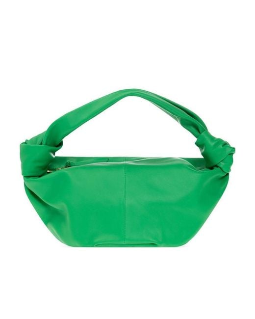 Bottega Veneta Green Double Knot Hobo Mini Tote Bag