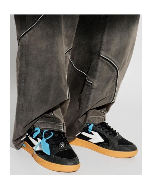 Off-White c/o Virgil Abloh Blue X Virgil Abloh End Of Play Low-Top Sneakers for men
