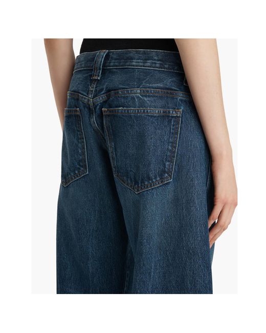 Khaite Blue Karo Straight-Leg Jeans