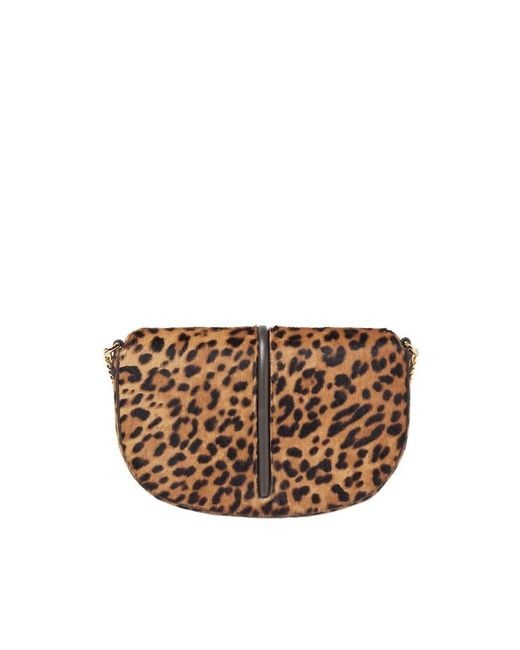 Fendi Multicolor Graphy Leopard Printed Chained Wallet