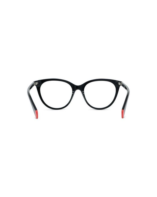 KENZO White Cat-Eye Frame Glasses for men
