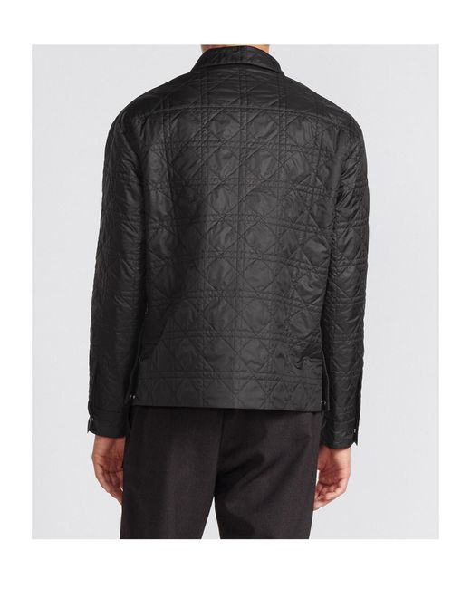 Dior Gray Homme Logo Patch Long-Sleeved Jacket for men