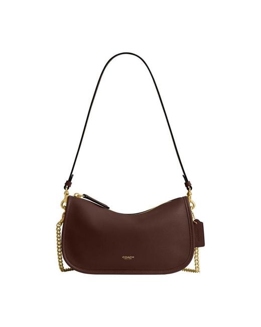 COACH Brown Waverly Shoulder Bag