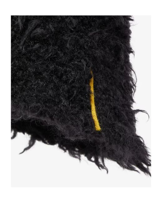 Fendi Black Dome-Shaped Bell Hat