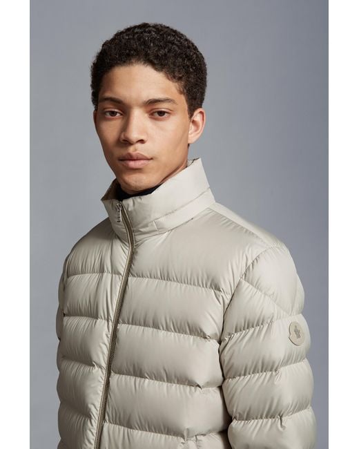 Moncler Gray Arneb Zip-Up Padded Jacket for men