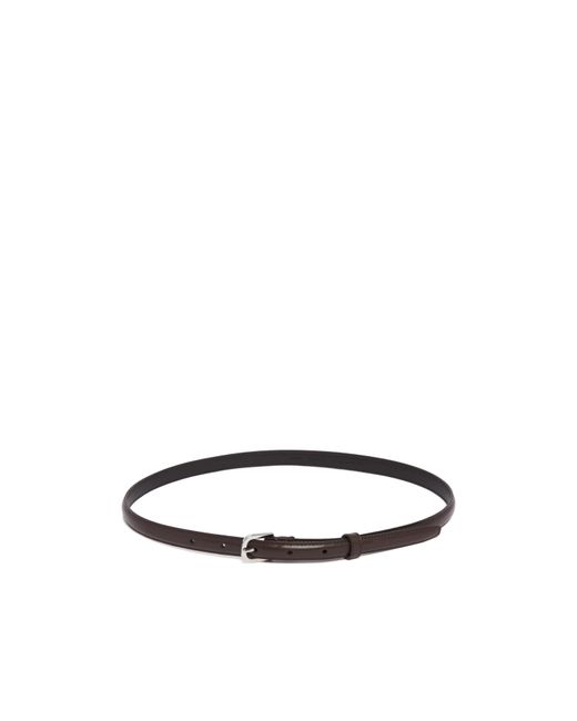 Totême White Totême Thin Buckled Belt