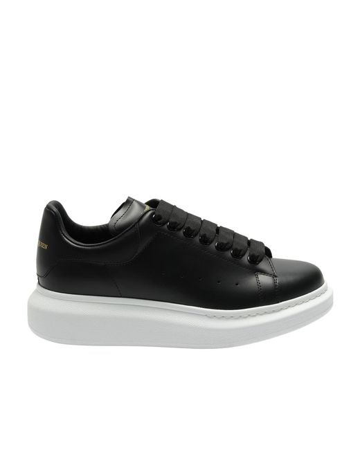 McQueen Black Larry Oversized Sneakers