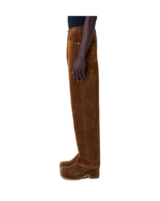 Dries Van Noten Multicolor Straight Leg Pants for men