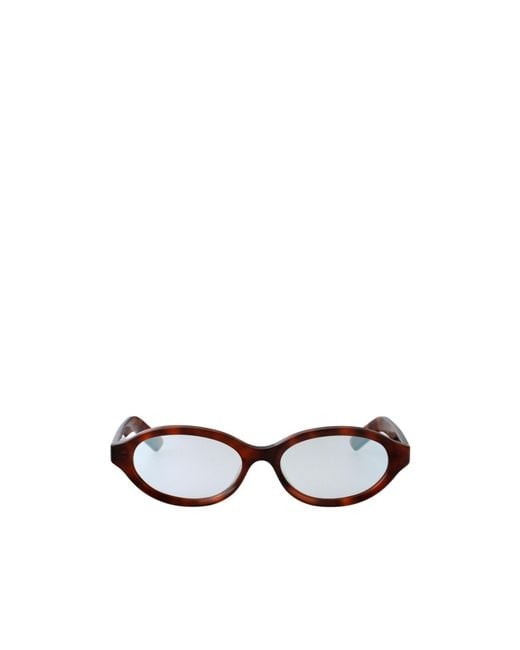 Retrosuperfuture White Parola Oval-Frame Sunglasses for men