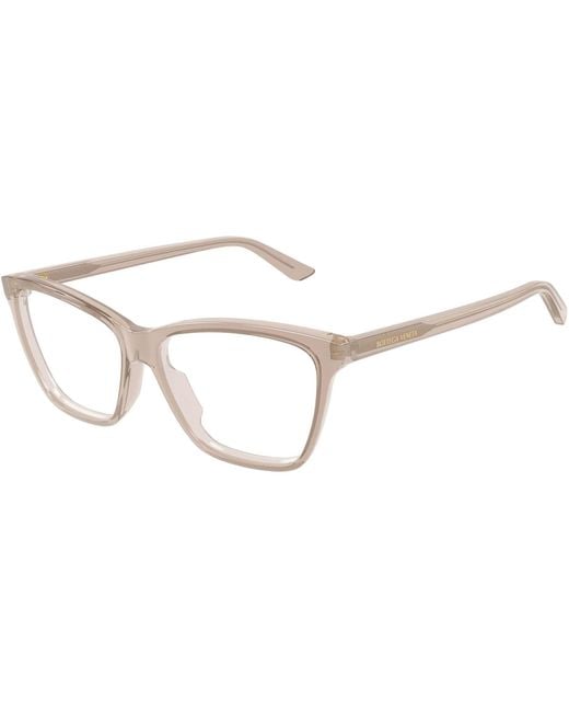 Bottega Veneta White Eyewear Square Frame Glasses
