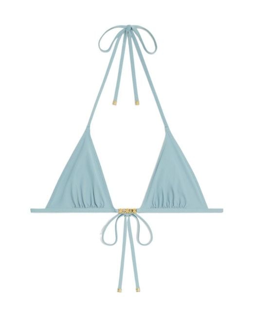 Céline Blue Triomphe Triangle Top
