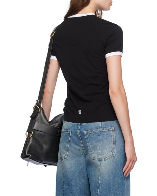 Givenchy Black Archetype Crew Neck T-Shirt