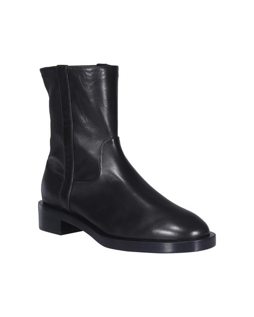 Stuart Weitzman Black Ankle Boots