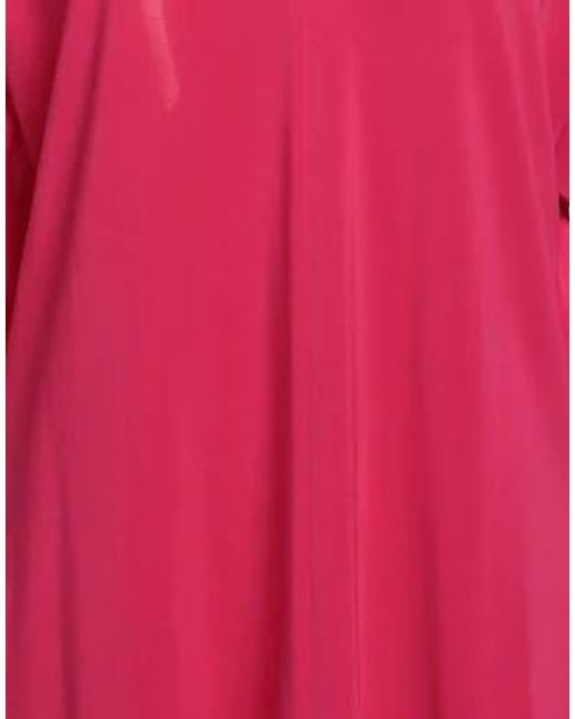 Max Mara Pink V-Neck Three-Quarter Sleeve Top