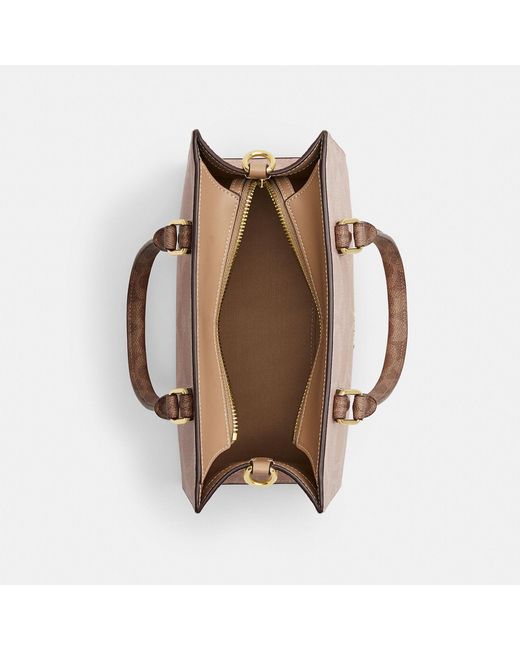 COACH Natural Pattern Shoulder Bag