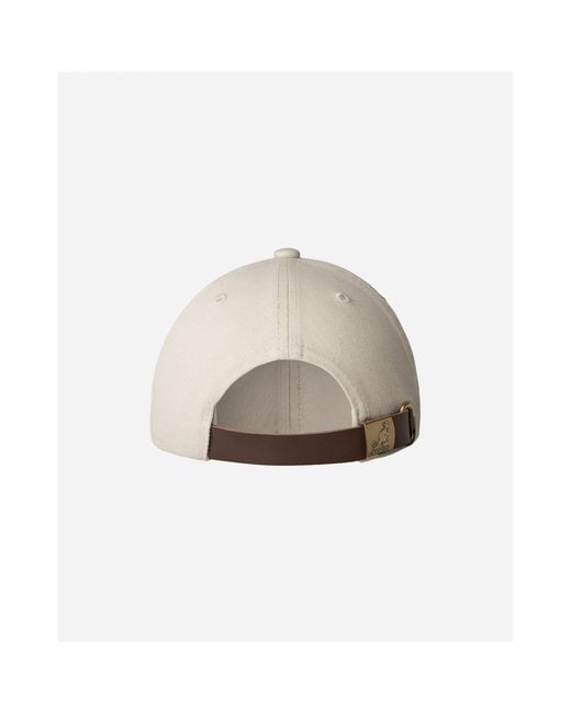 Kangol Gray Logo Washed Baseball Cap for men