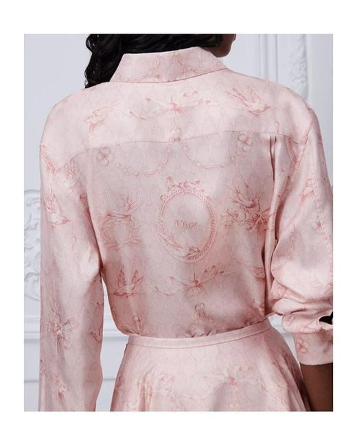 Dior Pink Qixi Blouse