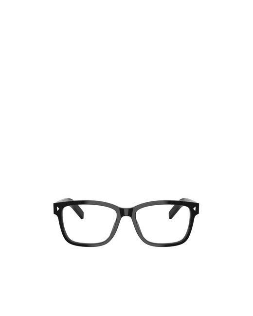 Prada White Eyewear Square Frame Glasses for men