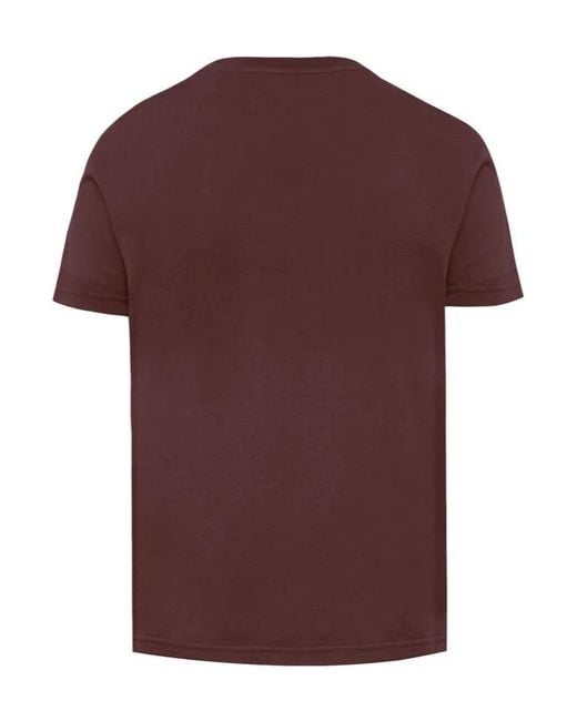 Vivienne Westwood Red Orb Printed Crewneck T-Shirt for men
