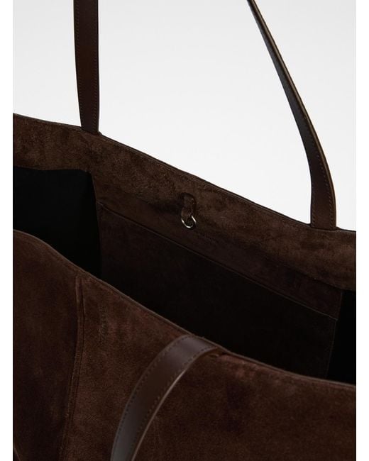 Jil Sander Brown Linea Tote Large