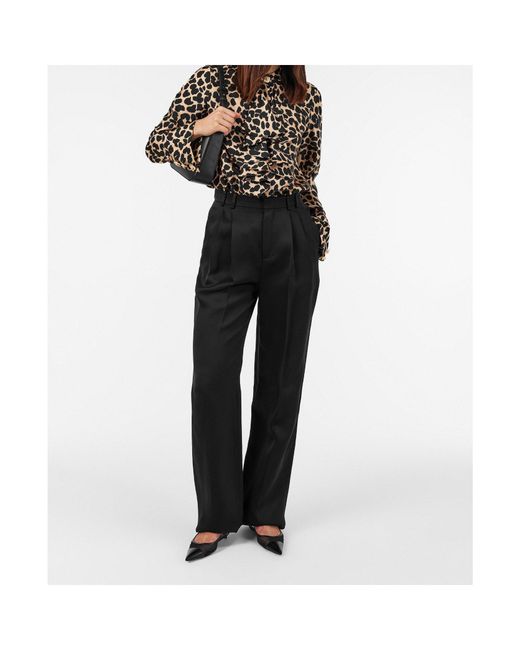 Balmain Black Patterned Long-Sleeve Shirt