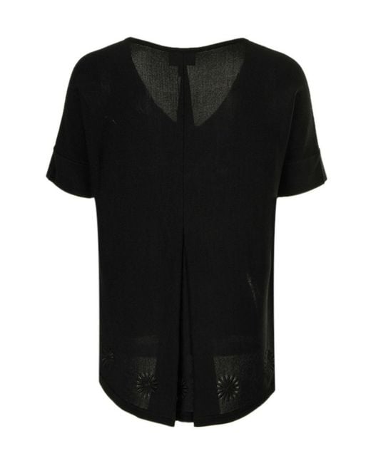 Armani Jeans Black Logo Short-Sleeved T-Shirt