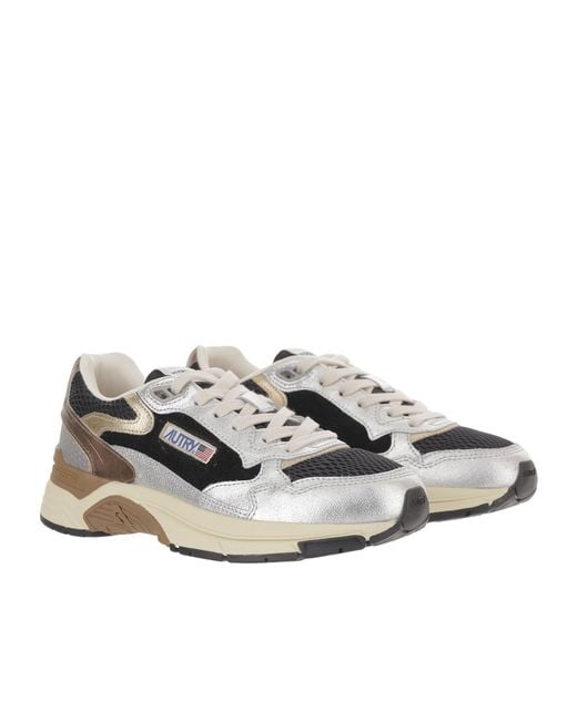 Autry Multicolor Hyperway Mesh-Panel Sneakers