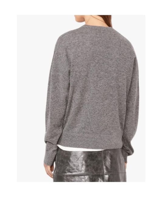Officine Generale Gray Long-Sleeved Sweater