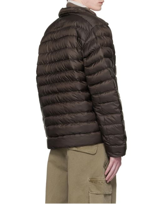 Canada Goose Brown Stand-Collar Down Jacket for men