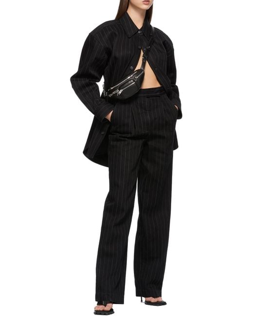 Alexander Wang Black Attica Mini Belt Bag