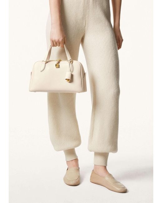 Loro Piana Natural Needle Small Handbag