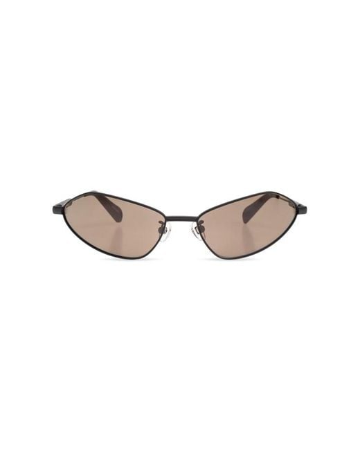 Jacquemus Natural X Linda Farrow Bambino Angular Sunglasses for men