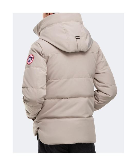 Canada Goose Gray Macmillan Hooded Parka for men