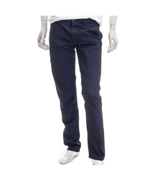 Boss Blue Logo Casual Pants for men
