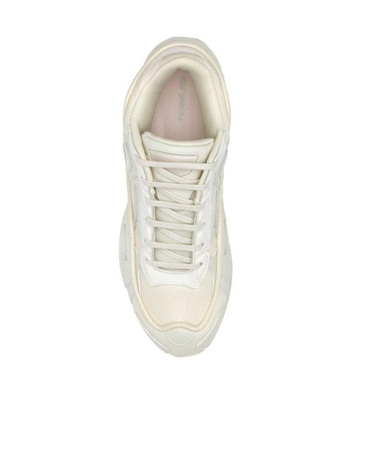 Raf Simons White Logo Logo Low-Top Sneakers for men