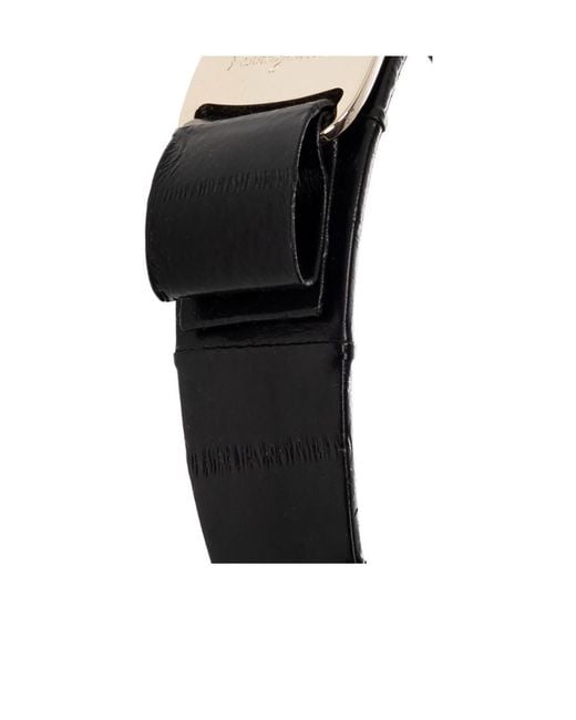 Ferragamo White Logo Headband