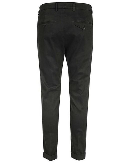 Dondup Black Pants for men