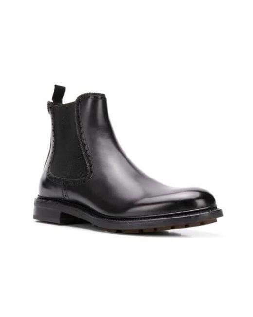 Ferragamo Black Cecil's Boots for men