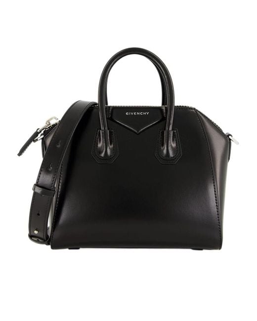 Givenchy Black Antigona Mini Leather Shoulder Bag