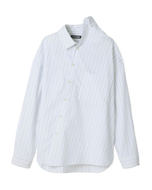 Jacquemus White The Cuadro Shirt