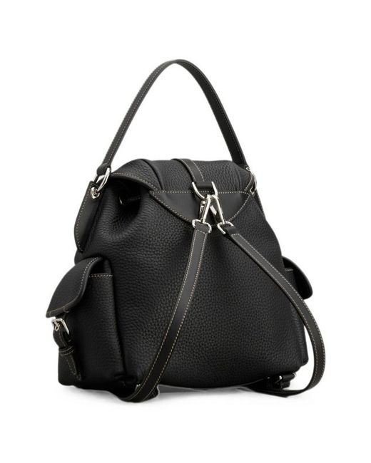 Tod's Black T Timeless Buckle-Fastening Backpack